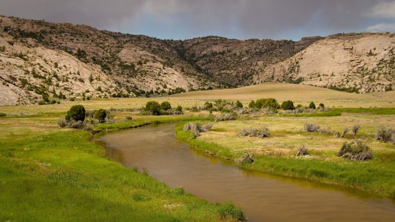 Martin's Cove site along the Mormon Trail